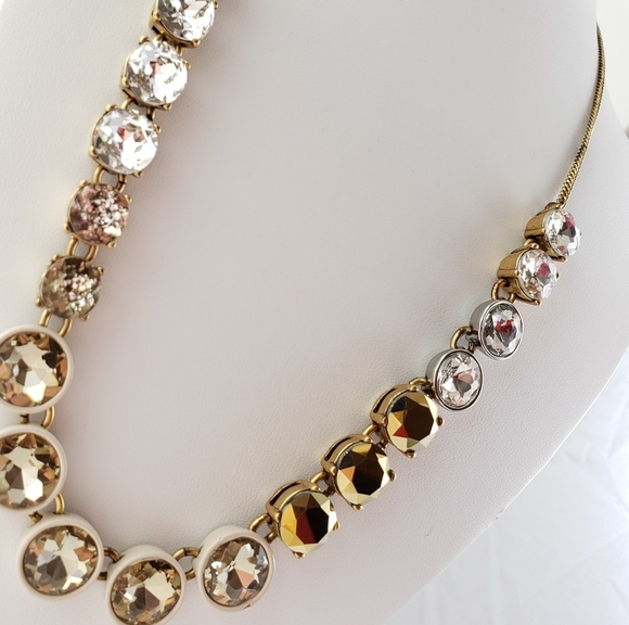 J. Crew Necklace Brulee Mixed Stones - Picture 3 of 16